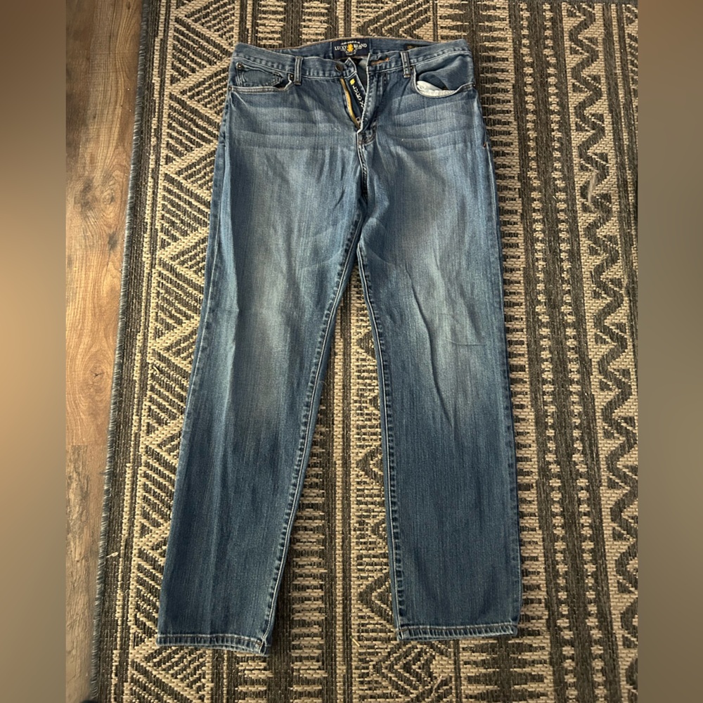 Lucky Brand Blue Straight Leg Jeans